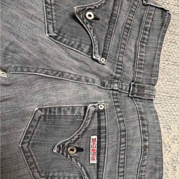 Vintage Hudson Jeans Women's Charcoal Boot Cut super low rise - Picture 8 of 10